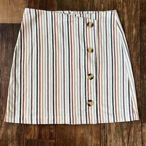 altar’d state pinstripe skirt. Size:S.